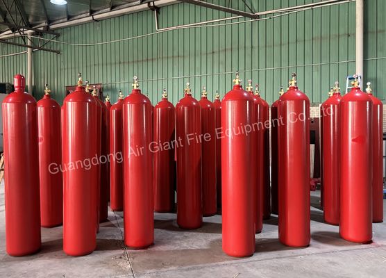 Ποιότητα  150-300 Bar Inert Gas Fire Suppression System Cylinder Manufacturer Εργοστάσιο