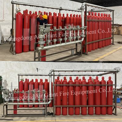 Ποιότητα  Inert Gas Argon IG55 Fire Extinguishing System For Computer Room Εργοστάσιο