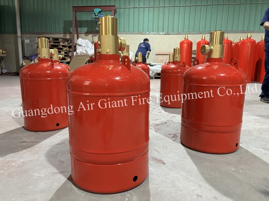 Ποιότητα  Cylinder For FM200 Fire Extinguishing System Without Pollution For Library Εργοστάσιο