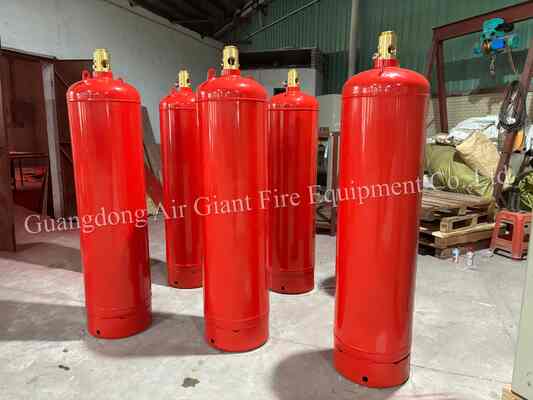 Ποιότητα  Non Corrosive FM200 Fire Extinguishing System Cylinder Without Pollution For Storage Room Εργοστάσιο