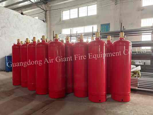 Ποιότητα  Automatic FK 5-1-12 Fire Suppression System Cylinder Without Pollution For Museum Εργοστάσιο