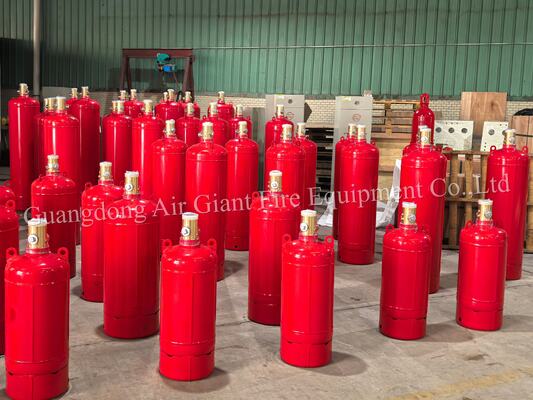 Ποιότητα  High-quality FM200 Fire Extinguishing System Cylinder Without Residue For Telecommunication Room Εργοστάσιο