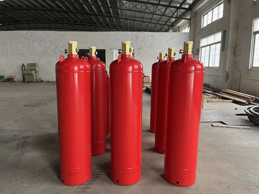 4.2MPa αυτόματος πυροσβεστήρας 120L 150L 180L χάλυβα άνθρακα FM200