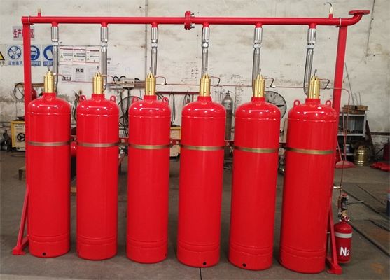 Fm200 σύστημα καταστολής πυρκαγιάς χωρίς ρύπανση για το δωμάτιο τηλεπικοινωνιών