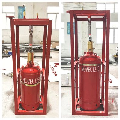 40L 70L 100L Novec 1230 φορητό συνεχές ρεύμα 24V 1.6A πυροσβεστήρων συστημάτων