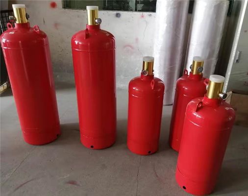 Σύστημα καταστολής πυρκαγιάς μονωμένο Novec 1230 κύλινδροι 4.2MPa