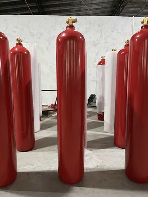 70Ltr κύλινδροι 42kg του CO2 συστημάτων καταστολής πυρκαγιάς του CO2 στο δωμάτιο υπολογιστών