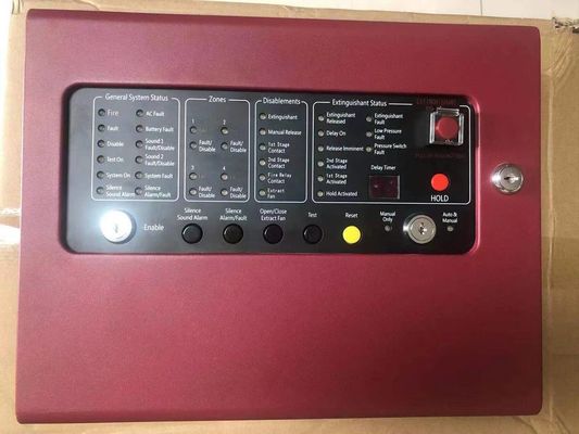 Fm200 πίνακας ελέγχου συναγερμών πυρκαγιάς εξαρτημάτων 50Hz 60Hz πυροσβεστήρων συστημάτων αερίου