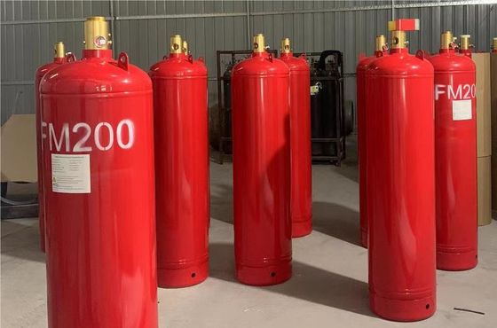 Εσωκλειόμενη πλημμυρίζοντας καταστολή FM200 πυρκαγιάς δωματίων υπολογιστών στο κέντρο δεδομένων
