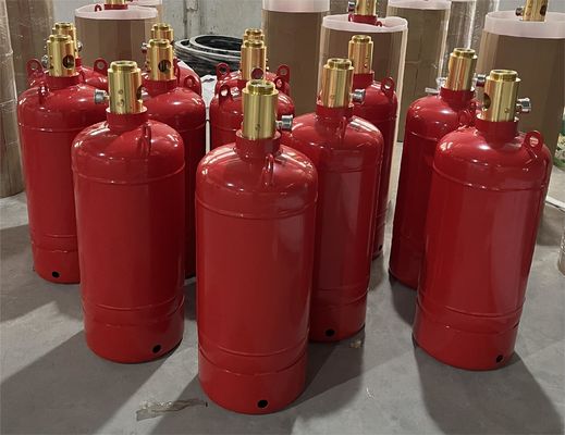 Πυροπροστασία κυλίνδρων αζώτου CNAS FM200 στο κέντρο δεδομένων