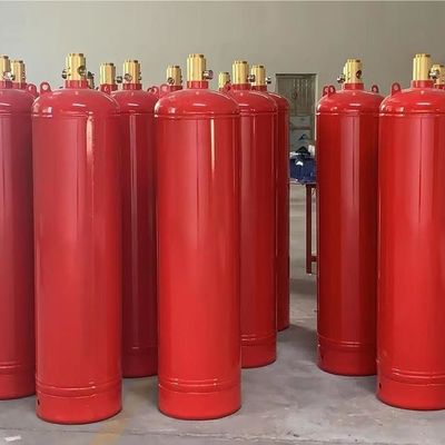 4.2MPa άνευ ραφής FM200 πυροπροστασίας κέντρων δεδομένων κύλινδρος συστημάτων
