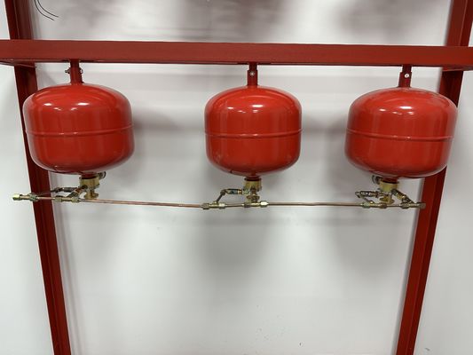 Ελέγχου θερμοκρασίας Κρέμασμα FM200 Συστήματος καταστολής πυρκαγιάς χωρίς σύνδεση ρύπανσης