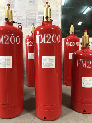 κύλινδροι συστημάτων FM 200 αερίου 106L 120L 147L FM200 στο αρχείο