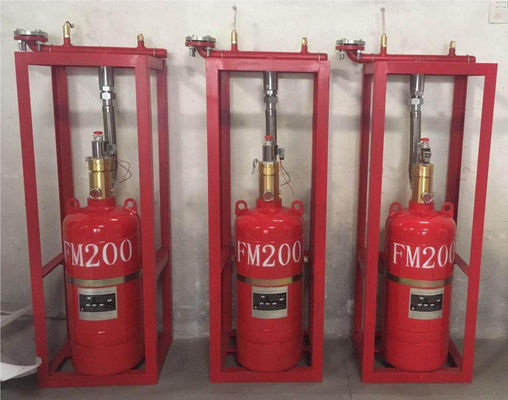 Μονωμένο σύστημα καταστολής πυρκαγιάς Fm200 χωρίς ρύπανση για το δωμάτιο υπολογιστών