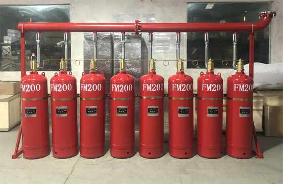 Fm200 σύστημα αερίου χωρίς ρύπανση για το δωμάτιο αποθήκευσης