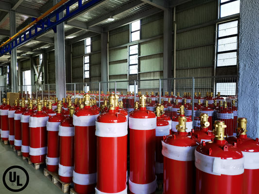 FM200 Κλειστό σύστημα πυρόσβεσης πλημμύρας για πιστοποίηση UL βιβλιοθήκης