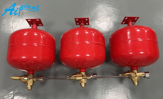 Ελέγχος θερμοκρασίας Cafss 1.6Mpa FM200 Πυροσβεστήρας χωρίς υπολείμματα για το δωμάτιο των διακομιστών