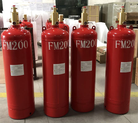 μονωμένος FM200 πυροσβεστήρας κυλίνδρων 100L 106L 120L στο δωμάτιο κεντρικών υπολογιστών