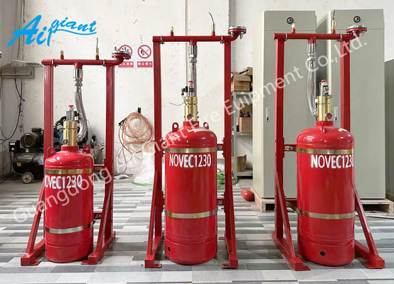 Cafss Κλειστό σύστημα καταστολής πυρκαγιάς Novec1230 χωρίς ρύπανση για το δωμάτιο τηλεπικοινωνιών