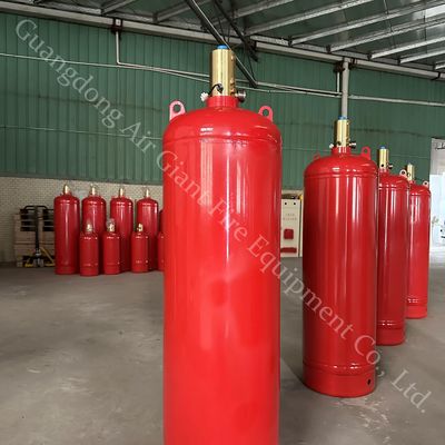 Κύλινδροι Cafss για αυτόματο σύστημα καταστολής πυρκαγιάς FK5112 χωρίς ρύπανση για χώρο εξυπηρέτησης