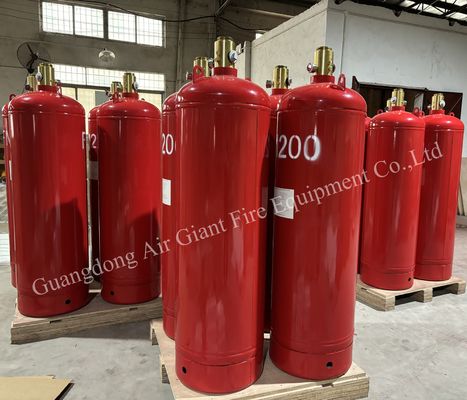 FM200 Σύστημα πυρόσβεσης χωρίς υπολείμματα Προσαρμοσμένο κύλινδρο