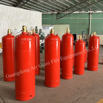 Novec1230 Σύστημα πυρόσβεσης χωρίς υπολείμματα Προσαρμοσμένο κύλινδρο