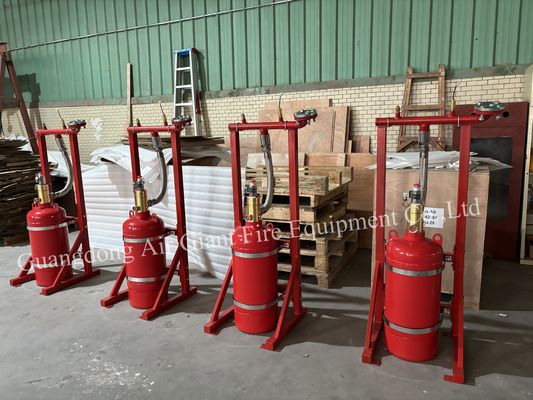 Σύστημα καταστολής πυρκαγιάς HFC227ea χωρίς υπολείμματα για δωμάτιο τηλεπικοινωνιών
