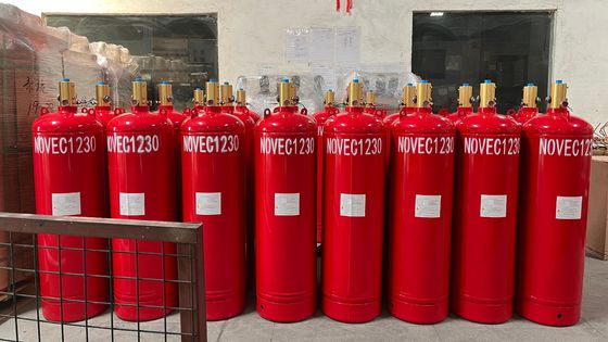 Μη διαβρωτικό Novec 1230 σύστημα 4.2MPa 5.6MPa αερίου καταστολής πυρκαγιάς