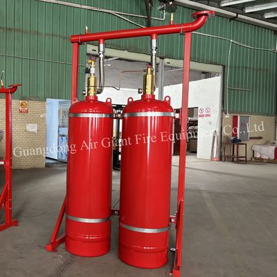 Κλειστό σύστημα καταστολής πυρκαγιάς HFC227ea χωρίς ρύπανση για χώρο αποθήκευσης