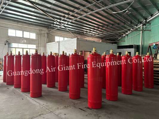 Αυτοματοποιημένο σύστημα πυρόσβεσης FM200 Κύλινδρο χωρίς ρύπανση για βιβλιοθήκη